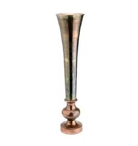 Luxury Silver Metal <b>Vase</b> Handcrafted <b>Decorative</b> Accent Piece <b>for</b> Tabletop Floral Arrangement and Modern Home Interior Decor - Product Image 3