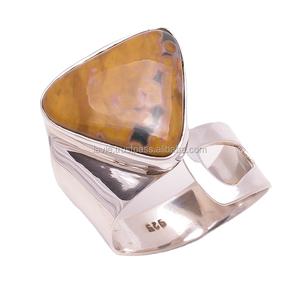 แหวนเงินแท้ทำมือ925อัญมณีธรรมชาติเครื่องประดับเงินละเอียดสำหรับผู้หญิงเด็กผู้หญิงสำหรับงานแต่งงานงานหมั้นจำนวนมาก - Product Image 1