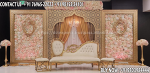 Vela de Metal decorativa para boda, escenario de pared, vela de boda exclusiva, decoración de pared, escenario de matrimonio, telón de fondo con Pared de vela - Product Image 5