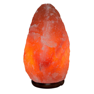 Vente en gros OEM de lampe au sel en cristal de l'Himalaya Lampe au sel de l'Himalaya de forme naturelle rose avec logo personnalisé emballage personnalisé - Product Image 1