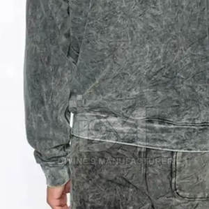 ชุดวอร์มซักกรดแขนยาวสำหรับผู้ชายชุดแฟชั่น2025ซักกรดชุดวอร์มสำหรับผู้ชายคุณภาพสูง - Product Image 4