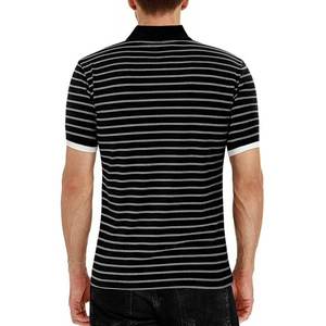 Polos Casual Slim Fit Diseño básico Algodón Americano Casual Simple Semi-cremallera Marca de moda Top de manga corta - Product Image 3