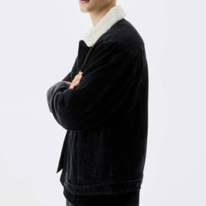 Nouveau design veste en jean respirante pour hommes manteaux stylés veste de pluie en jean avec impression au dos veste en jean coupe-vent pour garçons - Product Image 3