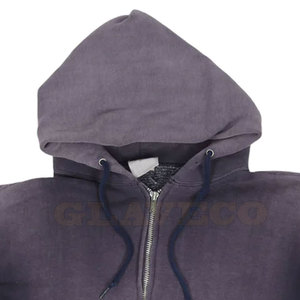 Haute Performance Coton Mélangé Hiver À Capuche Sunfade Hoodies Écologique Respirant Casual À La Mode Street Wear pour Hommes - Product Image 3