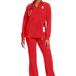 Service OEM Uniformes médicaux Scrubs pour femmes Uniformes d'infirmière Vestes Scrubs Unisexe Vestes d'hôpital pour femmes pour l'hôpital - Product Image 1