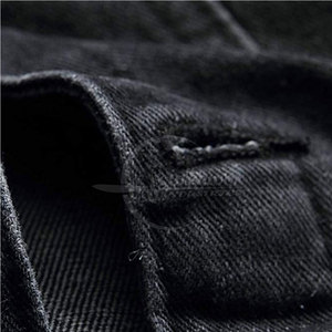 Vente en Gros 100% Coton Hommes Veste Dernière Conception Jeans Imperméables - Product Image 5