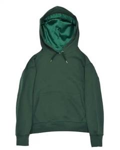 2025 Custom Logo Plain Double Layer Silk <b>lined</b> <b>Hoodie</b> <b>Men</b> Pullover Fleece Unisex Satin <b>Lined</b> Hoodies Custom LOGO OEM Design - Product Image 2