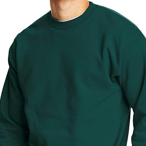 Sudaderas con capucha y hombros caídos en blanco con logotipo personalizado de algodón 100% para hombre - Product Image 2