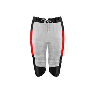 Uniforme de football américain de haute qualité pour adultes, dernier design, motif numéroté, tailles plus grandes, hauts 100% polyester, séchage rapide - Product Image 3