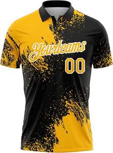 Polos sublimados de tendencia 2025 Ajuste personalizado, Impresión de logotipo para equipos, personal y uso promocional - Product Image 4