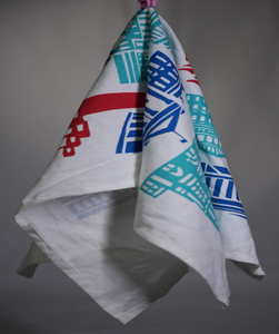 Serviette de cuisine jetable 100% coton biologique, écologique, conçue sur mesure, séchage rapide, tissée, durable, respirante, facile à plier - Product Image 3