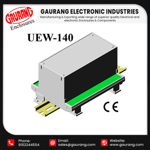 Lujosa carcasa Universal Din Rail IP66 nivel de protección caja de conexiones hecha de plástico aluminio ABS PC Material caja de Control - Product Image 2