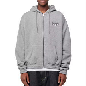 Sudaderas con Capucha de Invierno de Manga Larga para Hombre de Alta Calidad, con Cierre, Logotipo Personalizado Bordado, Venta al Por Mayor, Diseño de Impresión Digital, 100% - Product Image 6