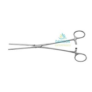 Abrazadera Gastrointestinal Manual de Acero Inoxidable 9,25 en Glassman Forceps Abrazadera No Trituradora Base de Instrumentos Quirúrgicos - Product Image 1