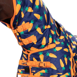 Alfombras de equitación de alta calidad 2025 al por mayor, alfombra impermeable para exteriores de nuevo diseño para caballos con correa y hebilla, alfombras de invierno para caballos - Product Image 4