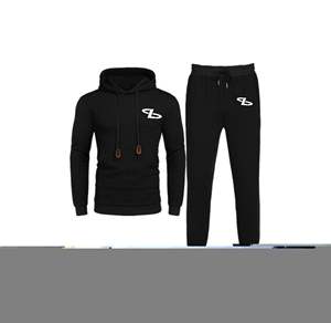 Survêtement de qualité pour hommes pour Jogging Logo personnalisé 100% coton Stone Wash Vintage Hoodie et pantalon de survêtement Jogger Set Sweat Suit - Product Image 1