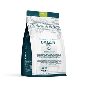 เครื่องดื่มรสอร่อยสำหรับยามเช้า dalakon Tay Nguyen กาแฟคั่วชนิด250กรัม24เดือนอายุการเก็บรักษาทำในเวียดนาม Kafei - Product Image 3