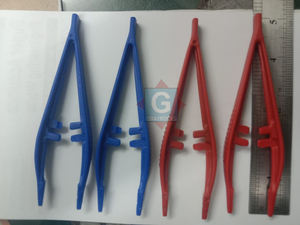 Pince à épiler chirurgicale en plastique jetable pince à épiler stérile chirurgicale Source d'alimentation manuelle - Product Image 3