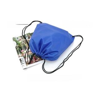 Pink Polyester <b>Drawstring</b> <b>Backpack</b> Plain Dyed Portable Bag for Storage and Gift Packaging and Gift Packaging - Product Image 6