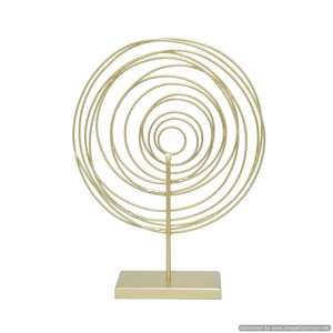 Sculptures de forme unique en laiton artificiel et agate pour décorations pour la maison Sculptures de table d'hôtel au prix le plus bas - Product Image 5