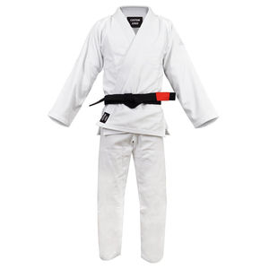 2025 léger 100% coton Stretch karaté uniformes ensembles pour unisexe Jiu Jitsu Kimono respirant séchage rapide Logo personnalisé - Product Image 1