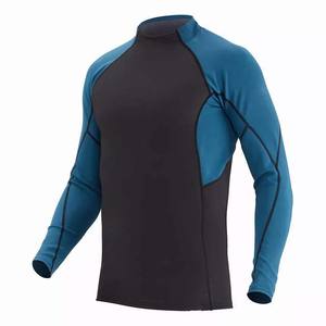 Protège-éruptions cutanées anti-UV personnalisés UPF50 100% chemises de compression sublimées en polyester vêtements de sport pour hommes 2025 - Product Image 3