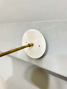 Applique murale à 2 lumières Mid Century Modern Italian Inspired Classic Vanity Wall Light Wall Fixture Lamps Handmade Vintage Sconce - Product Image 5