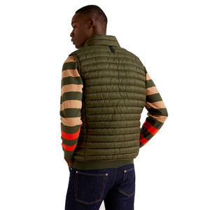 Chaquetas acolchadas para hombre, sin mangas, color verde oliva, a la venta - Product Image 3