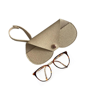 Étui à lunettes en cuir étui à lunettes manchon lunettes de soleil pochette cadeau pour lui sa couverture d'artisan Logo personnalisé - Product Image 4