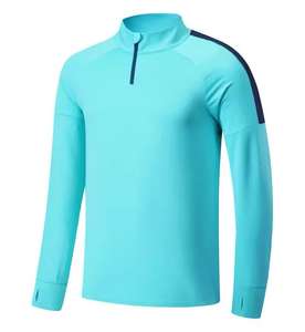 Nueva Sudadera con Capucha de Fútbol de Manga Larga, Transpirable, de Primera Calidad, con Nombre y Logotipo Personalizados, para Entrenamiento de Otoño, 100% - Product Image 5