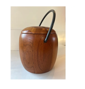 Wholesale <b>Wood</b> Ice Bucket Customized Size Square Shape With Finest Quality bar Accessories <b>Wood</b> Ice Bucket - Product Image 2