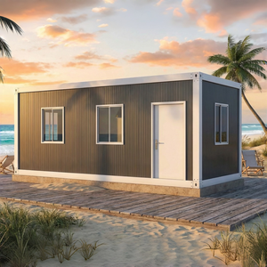 प्रीमियम तेजी से तैनाती मॉड्यूलर स्टील संरचना पुनः प्रयोज्य कंटेस्टेरहॉस डिचेबल कंटेनर घर निर्माण स्थल शिविर विद्यालय - Product Image 1