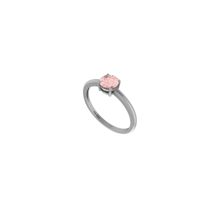 925 anillo apilable de plata esterlina ajuste de punta morganita piedra preciosa pera forma redonda y ovalada moda Unisex - Product Image 4
