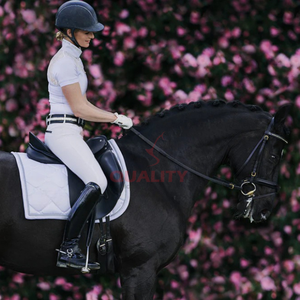 ผ้าพันคอโปโลลายม้าเพื่อการป้องกันการฝึกที่มีแผ่นบุนวมการออกแบบที่ทนทานเพื่อรองรับการขี่ม้าเป็นเวลานาน - Product Image 6