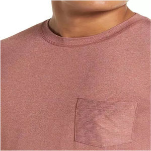 2025 Summer Arrival Casual wear Custom Colour Regular Fit Round Neck T <b>Shirt</b> <b>With</b> Front <b>Pocket</b> In Reasonable Rates - Product Image 4