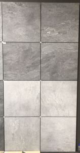 Azulejos de porcelana esmaltada moderna de 2cm de espesor, villas de jardín al aire libre de alta resistencia, acabado mate rústico, terrazas exteriores - Product Image 3