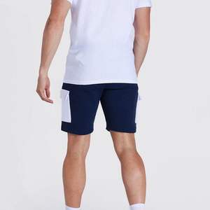 Ensembles de t-shirts pour hommes élégants avec impression de logo personnalisé coupe régulière-Ensemble t-shirt et short d'été décontracté 100% en coton - Product Image 5