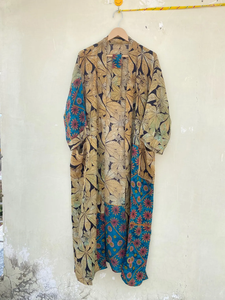 Festival Kimono de seda Robe Party Wear Kimono Mujeres Kimono de seda cosido a mano - Product Image 5