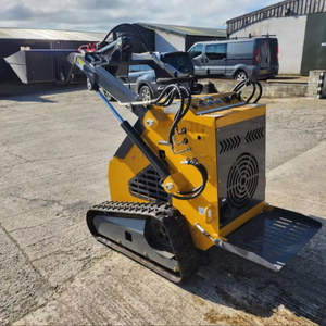 Livraison gratuite bon marché Mini Skid Steer moteur CE EURO5 EPA Skidsteer roue diesel sur chenilles Mini chargeuse sur chenilles pour tout terrain - Product Image 1