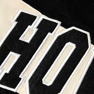 Howard University Custom Unisex HBCU Sudadera Cuello bordado Camisa de rugby para invierno Patrón sólido Ropa - Product Image 5