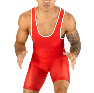 Nouveauté, maillot de lutte professionnel en polyester 100% respirant de haute qualité, design personnalisé par sublimation, vente en gros - Product Image 3