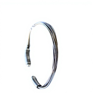 Everyday Cuff <b>Thin</b> Braided <b>Bracelet</b> Vintage Style Sterling <b>Silver</b> Black Rhodium Plated Freshwater Pearl Handmade Adjustable - Product Image 1