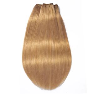 Extensions de cheveux humains 100% Remy Jasmine Beauty Russian Hair, 100 grammes, double trame machine avec pointes épaisses, sans perte de cheveux. - Product Image 3