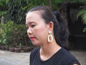 Pendientes de cuerno de diseño tan hermoso de alta calidad con estilo moderno para fiesta de boda de mujer de HUMAYUN WORLD CRAFTS - Product Image 6