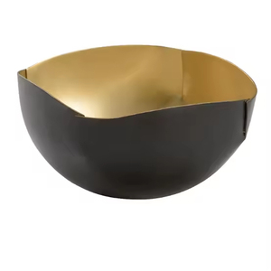 Tazón de Metal hecho a mano para servir para el hogar, decoración de mesa de comedor, tazón de oro martillado, tazón decorativo de alta calidad más vendido - Product Image 4