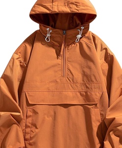 Veste coupe-vent style urbain OEM pour l'hiver, col montant, fermeture pull-over, méthode de tissage non tissé 2026 - Product Image 1