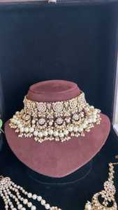 Ladies Bridal Wedding Jewelry Set Elegant Beautiful Necklace Jewellery Fashionable Jewelry Sets <b>for</b> <b>Women</b> - Product Image 3