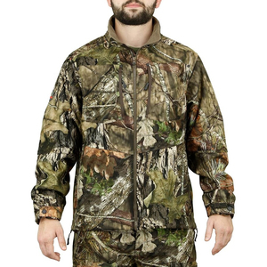 Logo personnalisable pour veste softshell de chasse au canard, surdimensionnée, solide, isolée, chaude, polaire, imperméable, respirante, hiver - Product Image 1