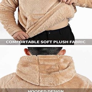 Sweat-shirts pour hommes 100% coton, haute qualité, écologiques, motif uni, couleur personnalisée, vêtements décontractés d'hiver, téléchargés par Dress Sports - Product Image 3