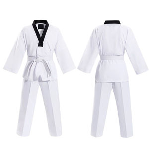 2025 Wholesale Price Custom Cotton Taekwondo Uniform Durable Factory Direct <b>Sales</b> with OEM Service Martial Arts Wear Taekwondo - Product Image 1